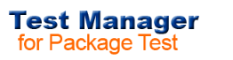test manager for package test